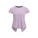 Under Armour Coolswitch Mugav Mitmek&uuml;lgne Lihtne Mood L&uuml;hikeste Varrukatega Tavaline T-s&auml;rk Naiste Topid Lilla 1373399-543 XS