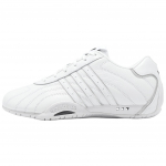 adidas Adi Racer Low Valge H&otilde;bedane Metallik Naiste Tennised Pilvevalge Tuumikmust JS0279 40