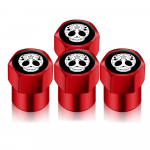 4TK Universaalsed DIY Auto Ratta Rehvi &Otilde;huklapi Korgid Varras Autokleebised Autodele Mootor Auto Tarvikud Dekoratsioon Kingitus ,Kolju Stiili jaoks