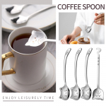 Roostevabast terasest segamislusikas, kohvilusikas, teelusikas, lauan&otilde;ud 4 tk One Size h&otilde;be