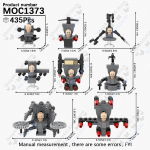 MOOXI Anime Seeria Skibidi Tualeti Figuurid Operaator Lahingurobot Ehitusklotsid Mudel MOC Klotsid DIY Montessori M&auml;nguasjad Laste Kingitused