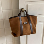 S&uuml;gistalvine naistekott Vintage seemisnahast suure mahutavusega k&auml;ekott Lihtne moodne kandekott Suured rahakotid ja k&auml;ekotid Luksuslik disainer 37x17x32cm