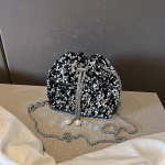 Fashion Sequin naiste &auml;mbrikott Naistele Crossbody &otilde;lakott rahakott Luksuslik disain kett Messenger Bag Lady k&auml;ekott 16x10x12cm