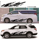 2x Auto kere kleebised Graafika Must Mudapritsme stiil Veoautole maastikuauto Pikap