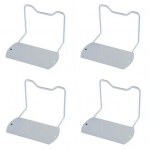 Madratsi libisemist&otilde;kesti Metallist libisemisvastane madratsihoidja Voodiraami madratsitihendid Haarde&uuml;ksus libisevatele madratsitele 10cm 4pcs valge