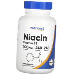 B3-vitamiin, Niatsiin 100, Nutricost 240 kapslit (36647074) 240caps