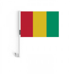 Drapeau &ndash; mitmev&auml;rviline &ndash; Guin&eacute;e &ndash; 10 t&uuml;kki &ndash; 14 x 21 cm &ndash; pol&uuml;ester
