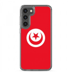 Coque T&eacute;l&eacute;phone &ndash; Samsung &ndash; Galaxy S23 Ultra &ndash; Drapeau Tunisie &ndash; Supp &ndash; Mitmev&auml;rviline