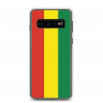 Coque T&eacute;l&eacute;phone &ndash; Samsung &ndash; Galaxy S10 &ndash; Drapeau Bolivie &ndash; Supp &ndash; Mitmev&auml;rviline