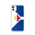Coque T&eacute;lephone Drapeau Saint-Martin (Antillid fran&ccedil;aises) - iPhone 11