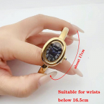 Luksusbr&auml;ndi Naiste Rooma numbrilauaga Kvartsikell Moodne Kuldne V&auml;rv K&auml;ev&otilde;ru Randmekell Relogio Feminino Dropshipping Kingitused Montre Femme