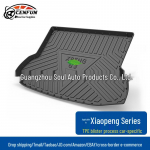 XPeng G6, P7, G3 Auto Pagasiruumi Matt: Keskkonnas&otilde;bralik, Veekindel, Kulumiskindel TPE 2020-2022 XPeng P7 Front Trunk Mat