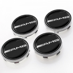 4tk 60MM Auto Ratta Keskmine Rummu Kapsel Auto Tarvikud Mercedes Benz AMG GLE GLS GLC CLA GLB ML W204 W206 W205 W212 W203 jaoks must