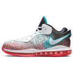 Nike LeBron 8 V/2 Low Retro Miami Night 2021 Meeste tossud Punane Valge Solar-Red DJ4436-100 42.5