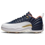 Eastside Golf x Air Jordan 12 Low Golf Out the Mud Meeste Tossud Sinine Kesk&ouml;&ouml;-Tumesinine Valge DZ4524-400 40.5