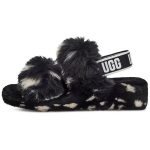 UGG Oh Yeah Sandaalid Must Valgete T&auml;ppidega Naiste Tennised 1118165-BLK 38