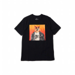 Nike Shiba Inu P&auml;ikeseprillid Print &Uuml;markaelusega l&uuml;hikeste varrukatega T-s&auml;rk Meeste Topid Must BQ0186-010 S