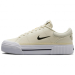 Nike Court Legacy Lift Kahvatu Iivoori Naiste Tennised Kreemjas Musliin Valge FV5526-101 35.5