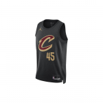 Jordan Cleveland Cavaliers Statement Edition Vabaaja Varrukateta Korvpallis&auml;rk F&auml;nniversioon Meeste s&auml;rk Must DO9522-016 S