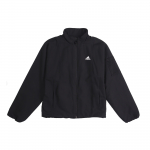 Adidas BTS vooderdatud jakk v&auml;lispordiks seisev krae soe pikkade varrukatega puuvillane mantel meeste jakid must DZ1439 S
