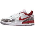 Air Jordan Jordan Legacy 312 Low Valge Gym Red Naiste Tossud Tsemendihall Must FQ7827-106 35.5