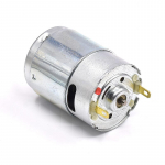 Alalisvoolu 12V-36V 24V mootor Rs385-09400 S&uuml;sinikhari mootor Topeltkuullaager suure p&ouml;&ouml;rdemomendiga Madala m&uuml;ratasemega kodumasinad M&auml;nguasjamootorid