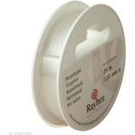 Fil nylon transparent - - 0,50 mm - 25 m - Bijoux - D&eacute;coration - Guirlande
