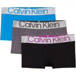 Calvin Klein Letter Logo Prindiga Madala V&ouml;&ouml;kohtusega Bokserid 3 tk Segatud V&auml;rvid Meeste aluspesu 000NB3074A-MH8 XL