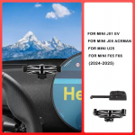Autos&otilde;iduki mobiiltelefonihoidik Mini Countryman U25 J01 EV J05 Aceman F65 F66 F67 Cooper S E SE 2024 2025 jaoks Auto kinnitus GPS-tarvikud hall v&auml;rv