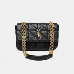 Stiilne teemantmustriga klapiga crossbody kott &ndash; Korea ketiga &otilde;lakott, kerge ja moodne 26x9x18 cm must