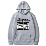Initial D Supra Hupparid Meestele ja Naistele, Manga Prindiga L&otilde;tv Vabaaja Dressipluus, Pikkade Varrukatega, Jaapani Stiilis, Kevad S&uuml;gis S-3xl 3XL gray