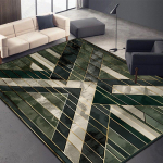 P&otilde;hjamaise abstraktse disainiga elutoa vaip magamistoa kodu sisustuseks Geomeetrilised vaibad 200x300cm Pestavad puhketoa kohvilaudade p&otilde;randamatid 60*90cm gray