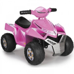 Quad &eacute;lectrique 6V Racy - rose - FEBER roosa