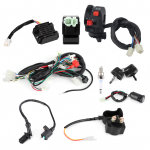 Elektrilise starteri mootori juhtmestiku komplekt Tarvik Sobib GY6 125cc 150cc neljarattalisele mootorrattale ATV