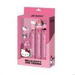 Pack de 3 Crayons &Eacute;ternels + 3 - Hello Kitty Mix - Rose - Taille Unique roosa