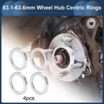 OD 831mm to ID 636mm Car Wheel Hub Centric Rings Aluminum Alloy 4 Pcs