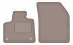 Dywaniki samochodowe prz&oacute;d do: Peugeot 5008 II GT line 7 os (2017-2020) beżowe
