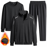 Suur Suurus Meeste Dressipluus Jakk Meeste Komplekt Mood S&uuml;gis Talv Homme &Uuml;likond Dressipluus Dressip&uuml;ksid Meeste Soe Komplekt 6XL
