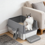 Cat Step Pedal Stool Detachable Easy to Use Ramp for Pet Supplies Light Gray