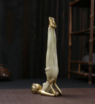 Kunst Abstraktne Meditatsioon Jooga Skulptuur Jooga Poos Kujukuju Dekoratiivne Vaigust T&uuml;druk Kodu Raamaturiiul Dekoratsioon Kingitus Kodukaunistus
