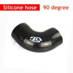 90 Degree Elbow Silicone Hose 51/57/60/63/70/76mm 3 2.75 2.5 2.25 2 Intercooler Turbo Intake Pipe Coupler Black hose 51MM