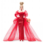 Barbie Mattel 80. aastap&auml;eva Blondi Signature M&auml;ngunukk JBJ17, Must, Kost&uuml;meerimisnukk/Maja, M&auml;ng, 6+, Punane,