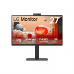 Monitor LG 27? FHD 100Hz IPS Webcam Altavoces USB-C RJ45 Ergonom&iacute;a Pro