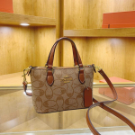 Kottkott, Euroopa ja Ameerika Retro Vintage Lilleline Crossbody kott, Moodne Tr&uuml;kitud V&auml;ike K&auml;ekott, Lihtne K&ouml;&ouml;giviljakorvi kott, Naiste kott pruun