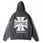 West Coast Choppers Retro Hip Hop T&otilde;mblukuga Huppar XL tumehall v&auml;rv