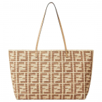Fendi Rull heegeldatud kootud disainiga raffia kott ostukott &otilde;lakott k&auml;ekott suur naiste kott beež 8BH425AS3BF17A1 Basic Set (Bag+Dust Bag)