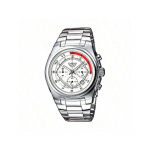 Casio Edifice meeste klassikaline kvartsanaloogkell kronograafiga EF-513D-7AVDF valge