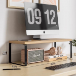 Puidust lauaarvuti monitori t&otilde;stetugi