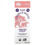Garden of Life, Mykind Organics, Laste k&ouml;ha ja r&ouml;ga, Immuunsust tugevdav siirup, luuderohulehe, tsingi, C-vitamiiniga, 3,92 fl oz (116 ml)
