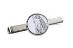 Pintabian - tie clip with a horse, personalized tie clip, a unique gift for a man from the Art-Dog brand h&otilde;be